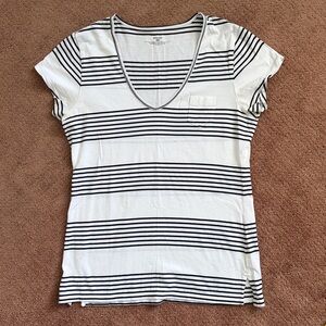 Patagonia V-neck Striped Tee